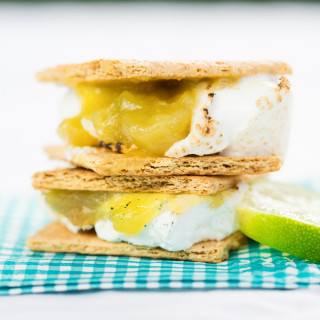 Key Lime Pie S'mores