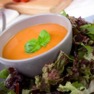 La Madeleine's Tomato Basil Soup