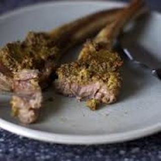 Lamb Cutlets with Tapenade, Maple Syrup and Paprika