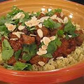 Lamb shank tagine with herb tabbouleh