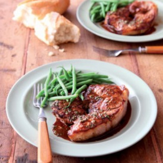 Lamb with rosemary and port