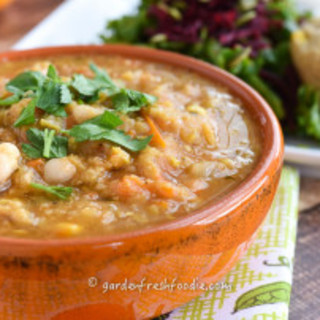 Late Fall Red Lentil Soup