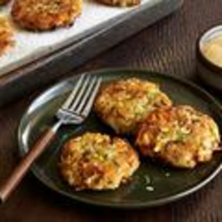 Latkes with Celery and Herbs