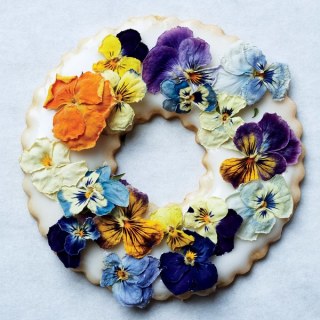 Lavender Shortbread with Fruits, Flowers, and Herbs recipe | Epicurious.com
