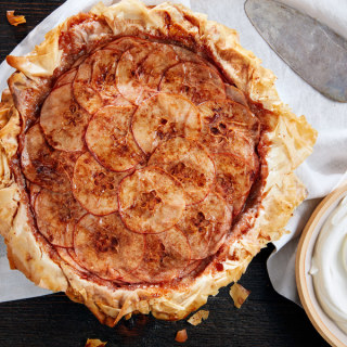 Layered Apple Pie With Phyllo Crust