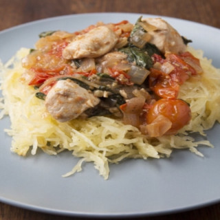 Lemon Chicken and Spaghetti Squash