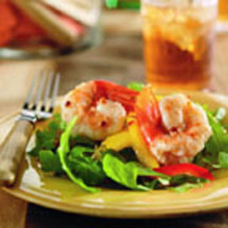 Lemon Glazed Jumbo Shrimp Salad