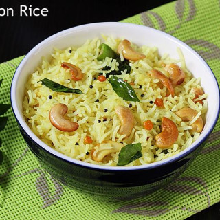 Lemon rice recipe | How to make lemon rice