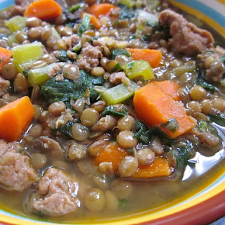 lentil and sausage stew