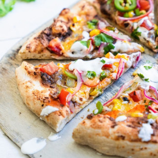 Loaded Mexican Pizza