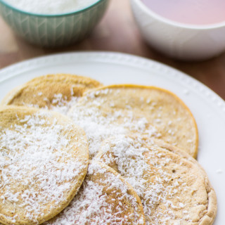Low Carb Coconut Protein Pancakes