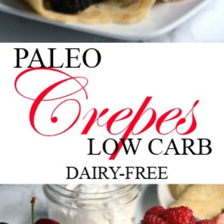 Low Carb Crepes and Pancakes - keto, paleo