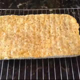 Low Carb Microwave Italian Flax Bread