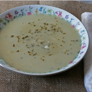 Low-fat Potato Leek Soup