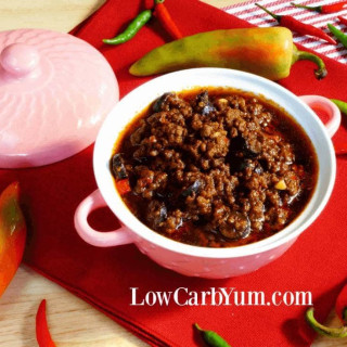 Low No Bean Carb Chili