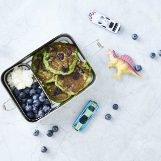 Lunchbox Blueberry Ricotta Pikelets