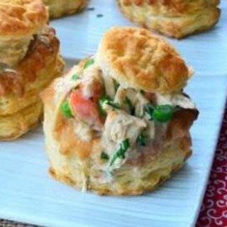 Main - Puffed Pastry Chicken Or Turkey