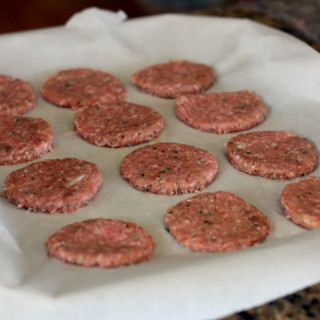 Make ahead Homemade Sausage patties