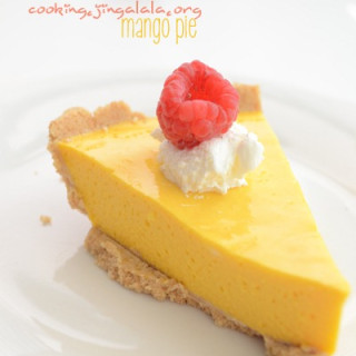 Mango Pie – Mango pulp dessert