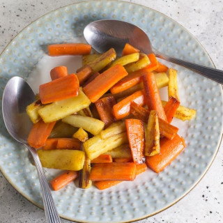 Maple Glazed Carrots & Parsnips