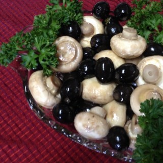 Marinated Mushrooms and Olives