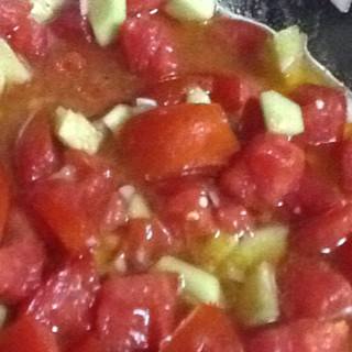 Marinated Tomato, Cucumber and Onion Salad