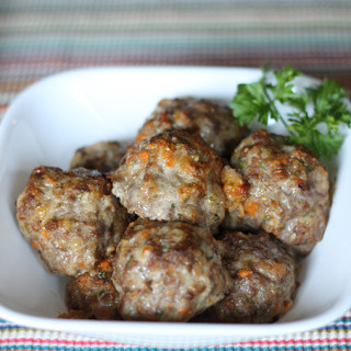 Meatballs with Sneaky Veggies {Freezer Meal}