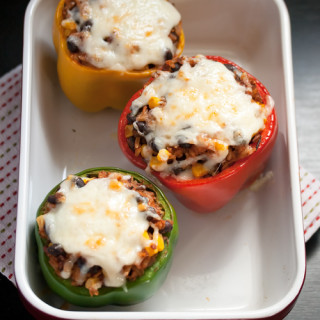 Meatless Mexican Stuffed Peppers