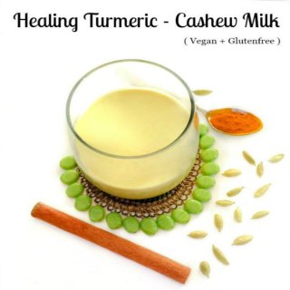 Meatless Monday : Healing Turmeric-Cashew Milk