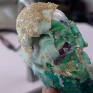 Mermaid Ice Cream and Ice Cream Cone