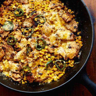 Mexican Chicken with Jalapenos and Corn