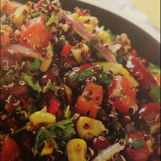 Mexican Corn And Red Kidney Bean Salad