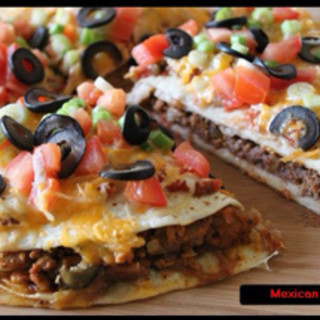 Mexican Pizza - Main Dish