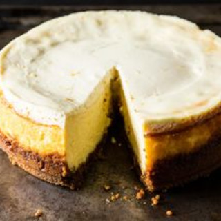 Meyer Lemon Cheesecake with Biscoff Crust