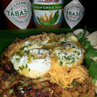 Mike's Green Chile Hangover Hash