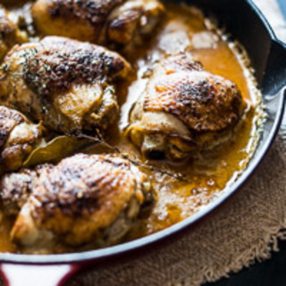 Milk Roasted Chicken Thighs Recipe
