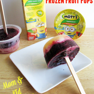 Minions Frozen Fruit Pops