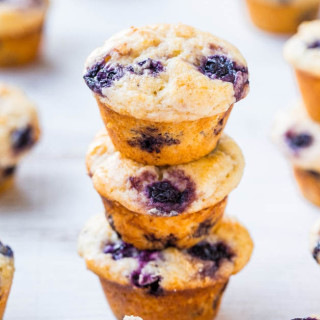 Moist Blueberry Muffins