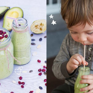 ‘Mommy & Baby’ Avocado and Spinach Smoothie