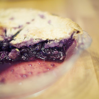 Mom’s Blueberry Pie