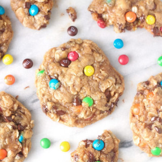 Monster Cookies {No flour or butter!}