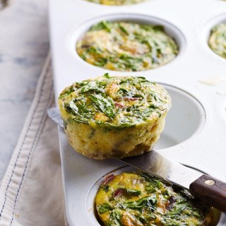 Muffin-Tin Quiches with Smoked Cheddar and Potato