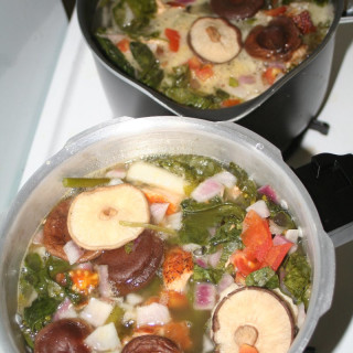Mushroom and Soman Soup