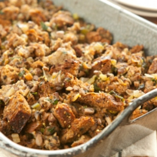 Mushroom Stuffing with Shallots and Fresh Herbs