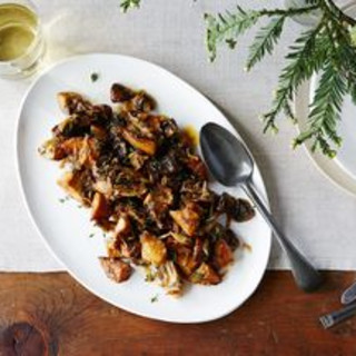 Mushrooms with Caramelized Shallots and Fresh Thyme