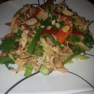 My Thai chicken salad