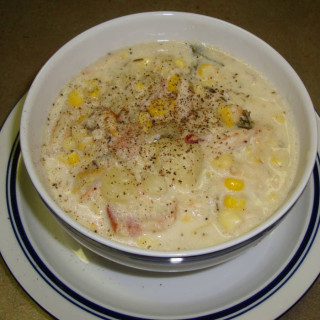 Nautico's Corn-and-crab Chowder