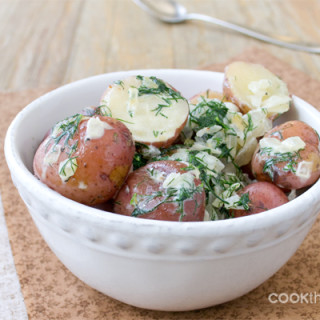 New Potatoes with Cream and Lots and Lots and Lots of Dill