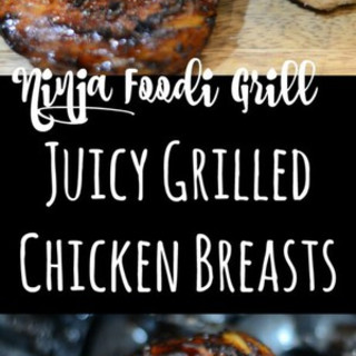 Ninja Foodi Grill Juicy Grilled Chicken Breasts