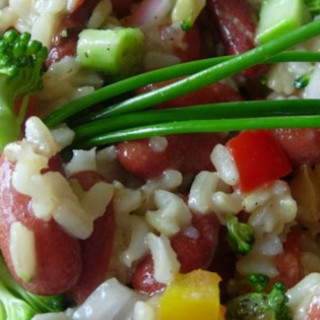 Nutty Brown Rice Salad Recipe